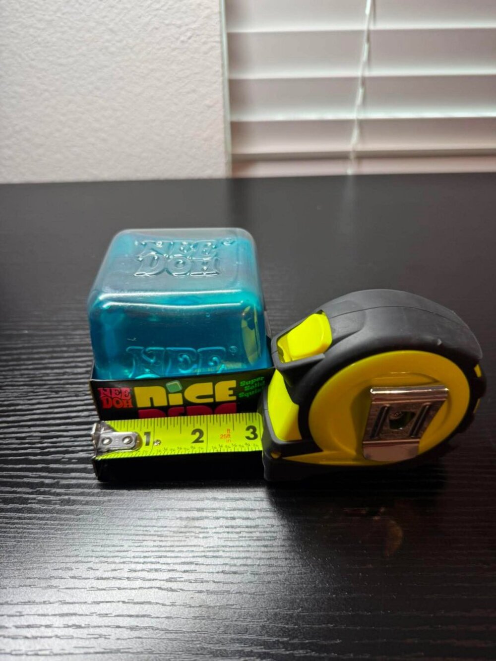 Schylling NEEDOH Nice Berg Blue XL Giant Solid Squish Cube New/Sealed In Stock!